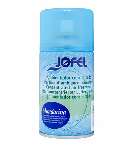 Jofel mandarijn luchtverfrisser in 250 ml fles, huis- en kookgeur, geschikt voor huisdecoratie en frisse atmosfeer