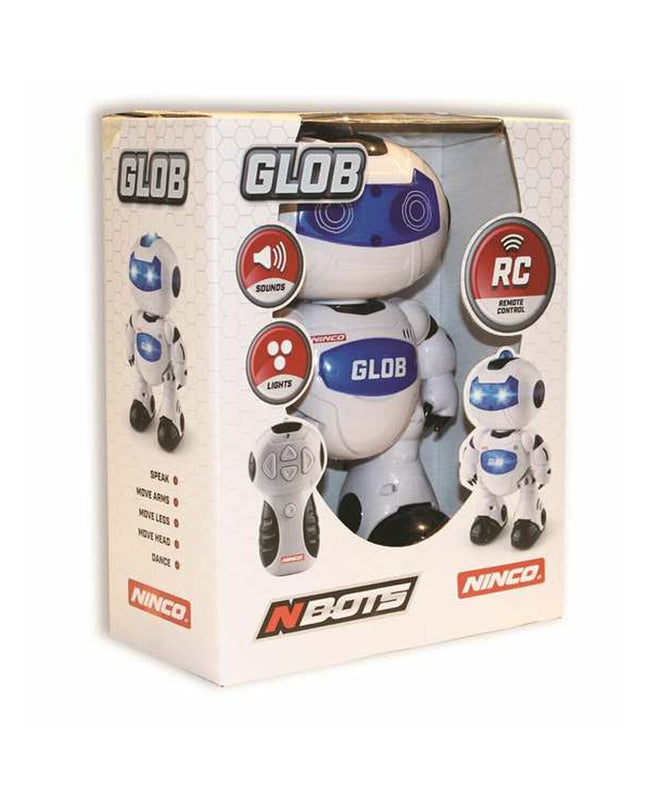 Chicos Robot Glob electronic toy, 24x17 cm, colorful robot figure perfect for kids' play and educational fun.