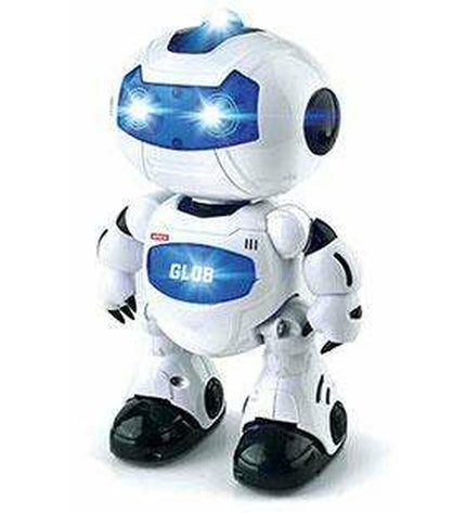 Chicos Robot Glob electronic toy, colorful globe-shaped robot measuring 24x17 cm, designed for children’s play and learning.