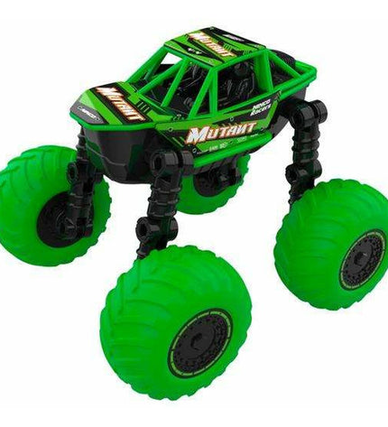 Ninco Mutant remote control police car toy, 1:16 scale, 30x20x16 cm, detailed vehicle with police decals and remote control features.