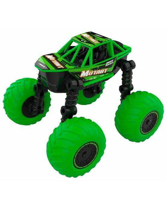 Ninco Mutant remote control police car toy, 1:16 scale, 30x20x16 cm, detailed vehicle with police decals and remote control features.