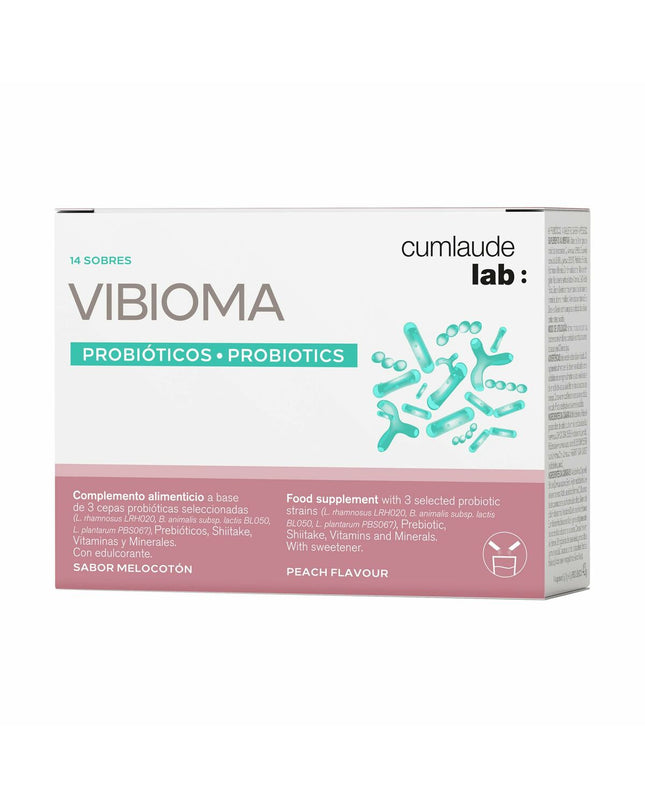 Cumlaude Lab VIBIOMA dietary supplement box with 14 capsules, part of health and personal care vitamins and minerals collection.