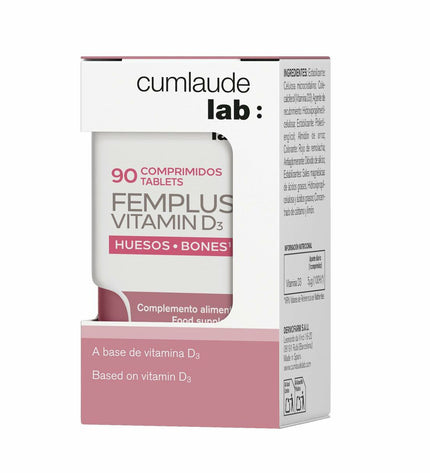 Cumlaude Lab health supplement box with 90 vitamin and mineral capsules, dietary supplement for health and personal care.