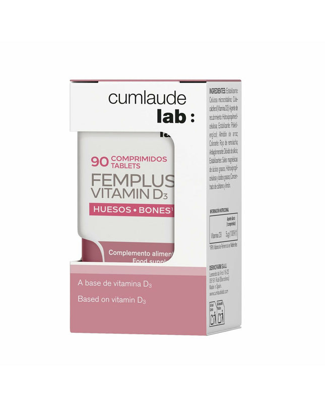 Cumlaude Lab health supplement box with 90 vitamin and mineral capsules, dietary supplement for health and personal care.