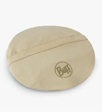 Buff Hoed Buff Acai multicolour, lightweight sports and outdoor headwear, featuring vibrant multicolored patterns for camping and hiking.