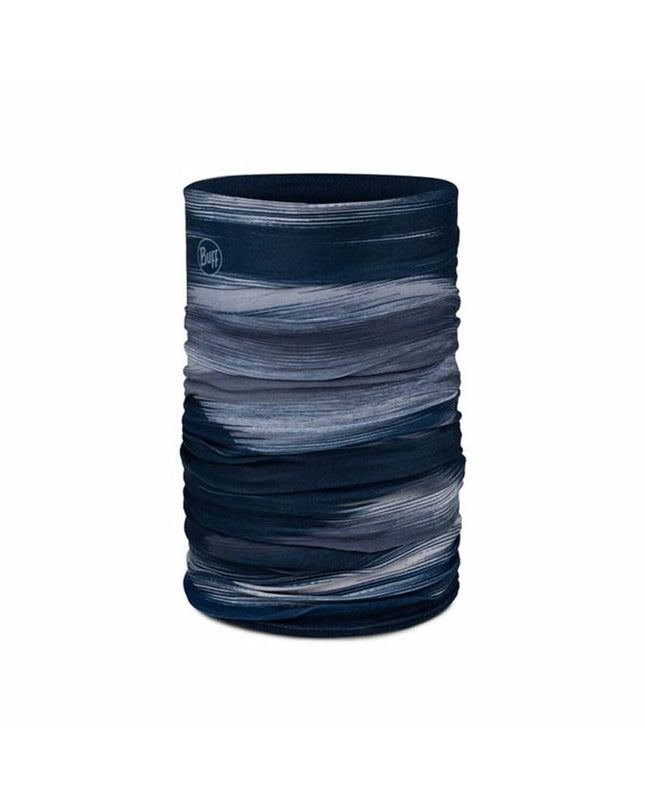 Buff Nekwarmer Buff Arky Navy marineblauw, versatile outdoor neck warmer for camping and hiking in navy blue color.