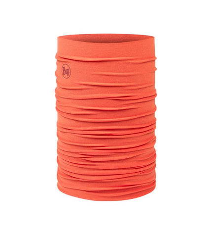 Buff Nekwarmer Buff 117818.402 Rood for sport, outdoor, camping, and hiking; red neck warmer with soft fabric and adjustable fit.