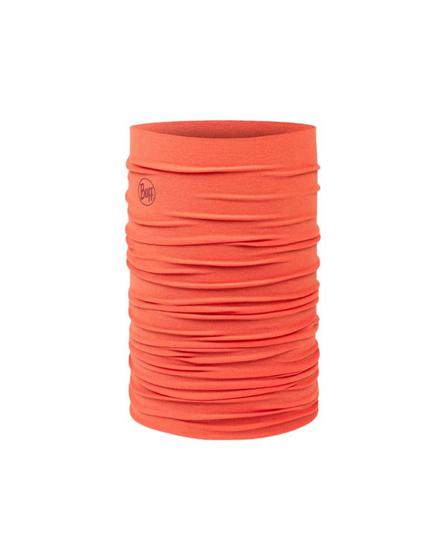 Buff Nekwarmer Buff 117818.402 Rood for sport, outdoor, camping, and hiking; red neck warmer with soft fabric and adjustable fit.