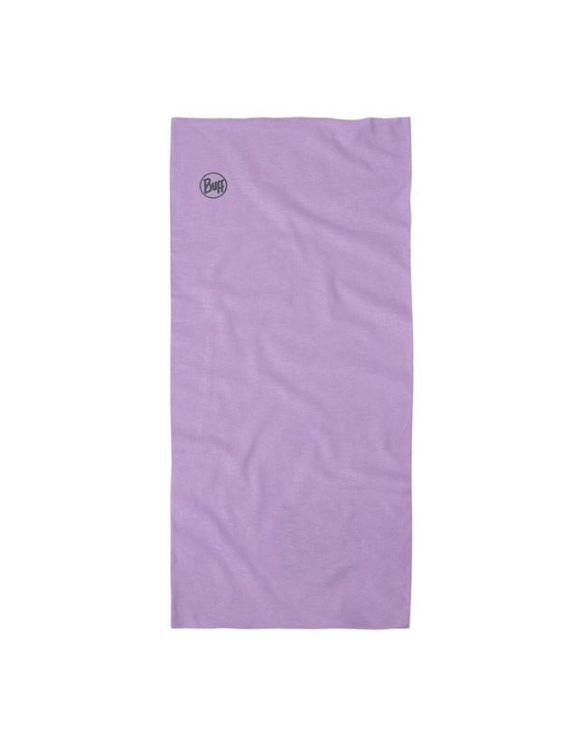 Buff Nekwarmer Buff 117818.657 lavender for outdoor sports, camping, and hiking, featuring soft fabric and versatile headwear design.