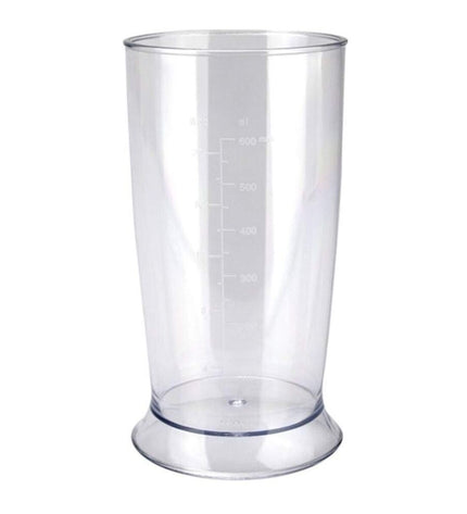 Magefesa MGF4123 750W hand blender with white design, featuring stainless steel blending shaft and control buttons.