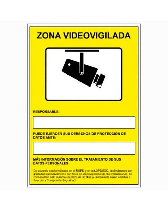 Archivo 2000 yellow magnetic photo frame for 210x297 mm prints, ideal for home decor and wall display.