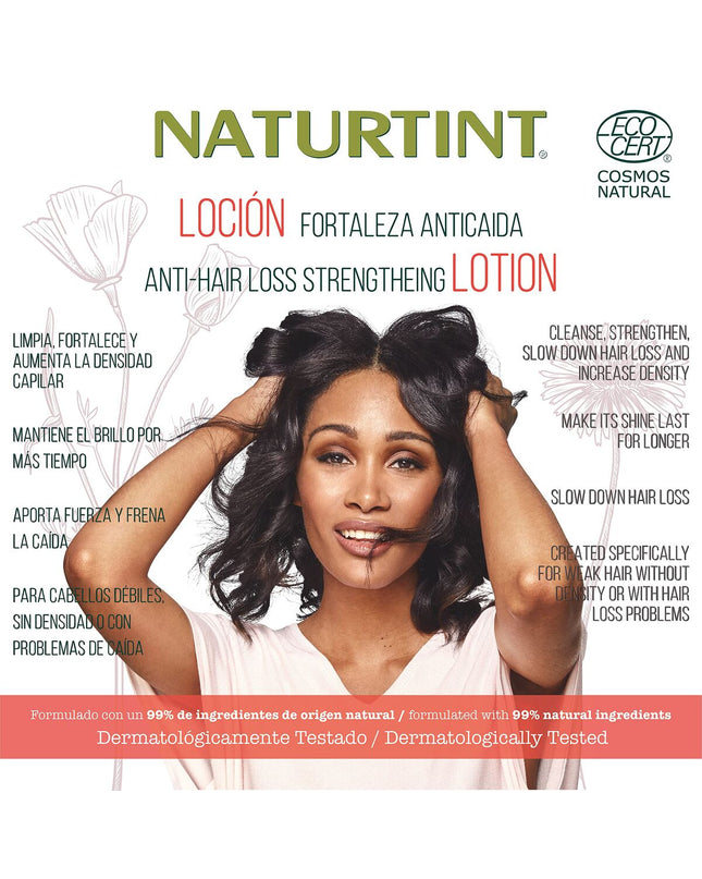 Bottle of Naturtint FORTALEZA dietary supplement, 125 ml, with natural ingredients for health and personal care.