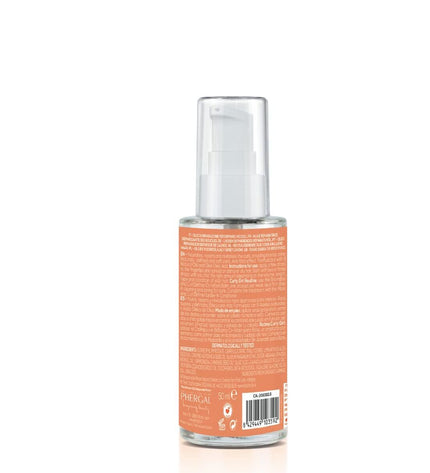 Naturtint Curly voedingssupplement bottle, 50 ml, in a white container with a label, designed for hair health and curly hair care.