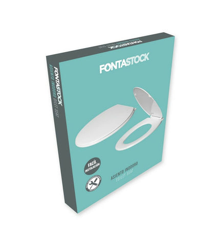 Fontastock toilet seat cover in beige, 36x46 cm, for bathroom decor, designed for comfort and style in home bathrooms.