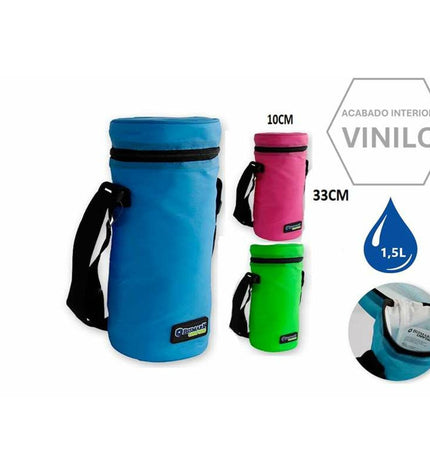 Bismark Koelbox Bismark 10 x 33 cm polyester for outdoor camping and hiking, shown in a compact, portable design.