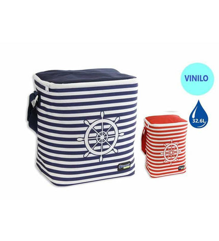 Bismark Koelbox Bismark 30L, polyester outdoor cooler box with handles, perfect for camping and outdoor activities.