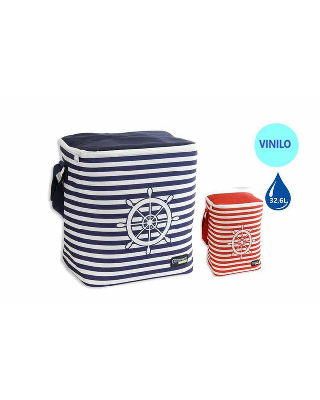Bismark Koelbox Bismark 30L, polyester outdoor cooler box with handles, perfect for camping and outdoor activities.