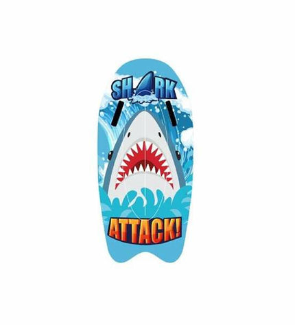 BigBuy Kids Shark Attack surfplank for kids, vibrant watersport board with shark design, perfect for outdoor water activities.