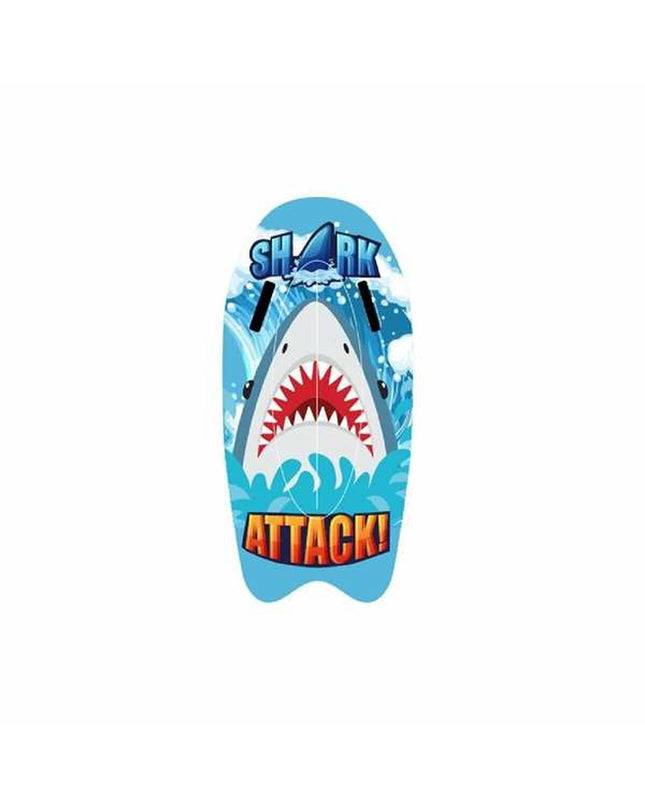 BigBuy Kids Shark Attack surfplank for kids, vibrant watersport board with shark design, perfect for outdoor water activities.