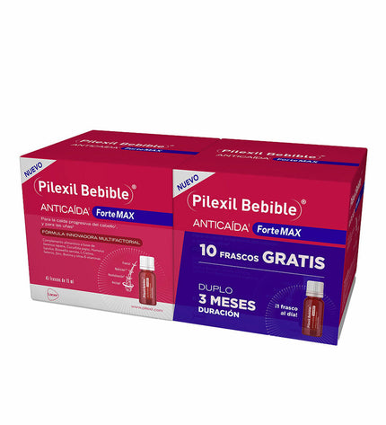 Pilexil Forte Max voedingssupplement in blister verpakking, health and personal care vitamin, mineral, and supplement product.