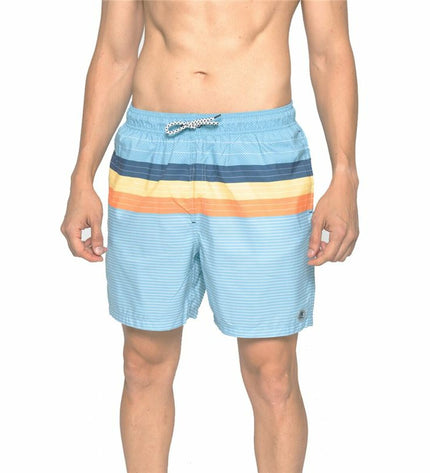 Men's Koalaroo Wayu swim shorts for sport and outdoor watersports, featuring a vibrant design and comfortable fit.