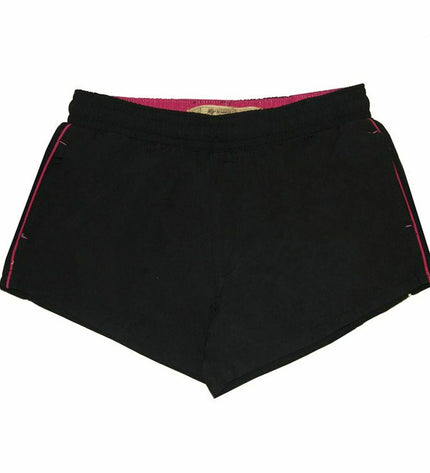 Black Alphaventure men's swim shorts for sport and watersport activities, featuring a comfortable fit and quick-drying fabric.