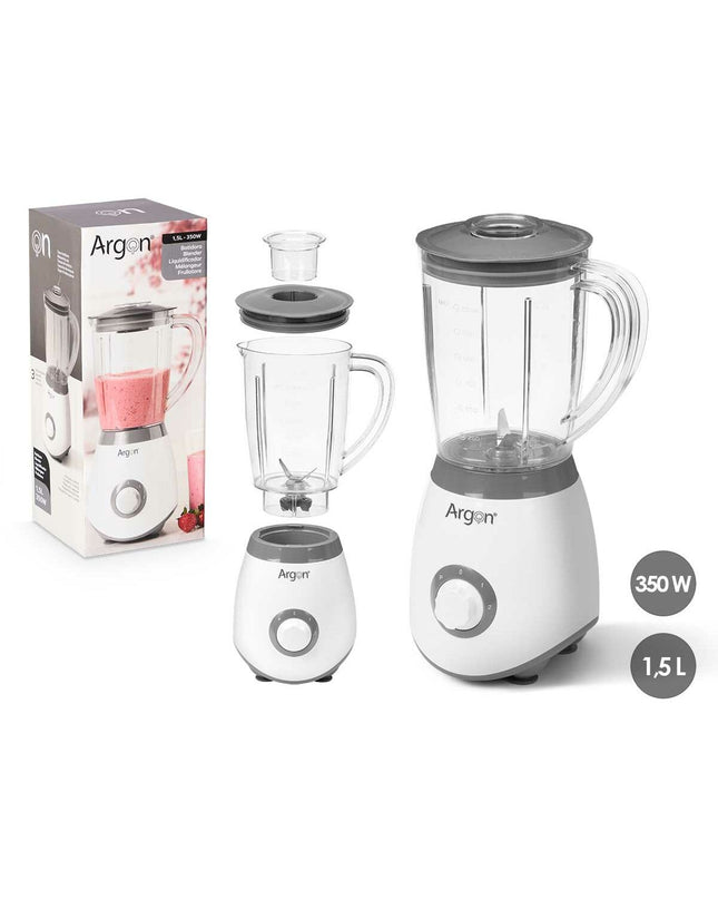 Argon Wit mixer with 350W motor, 1.5L bowl, compact design for home cooking and baking.