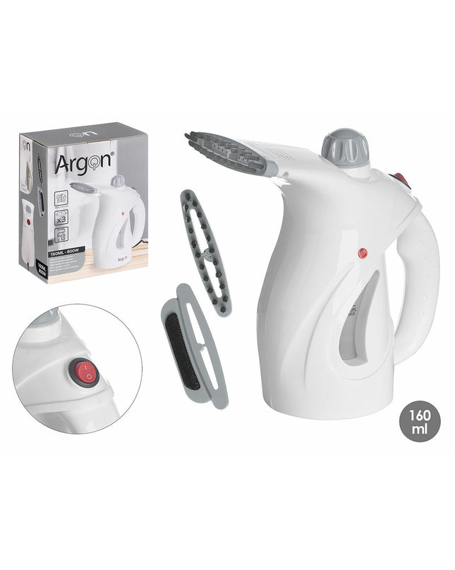 Argon Stoomijzer Huis en koken strijkijzer with a sleek design, featuring a water tank and steam control for effective ironing.
