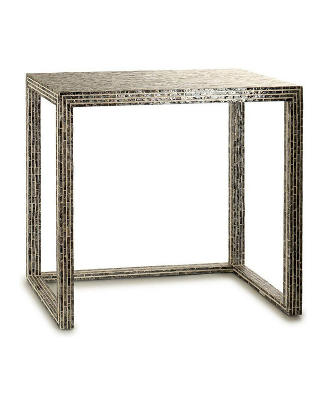 Gift Decor grey pearlized table runner measuring 30.5 x 78 x 90.5 cm, suitable for home decor and dining settings.