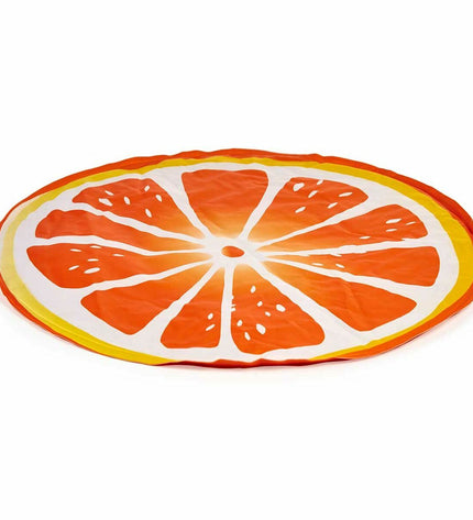 Refurbished orange dog cooling mat from Mascow with textured surface, designed for pet comfort and cooling.