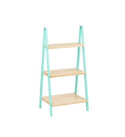 Natuurlijk munt badkamerschappen van Berilo in maat 40,3 x 81,5 x 30 cm, geschikt voor badkamer en keuken ruimtes