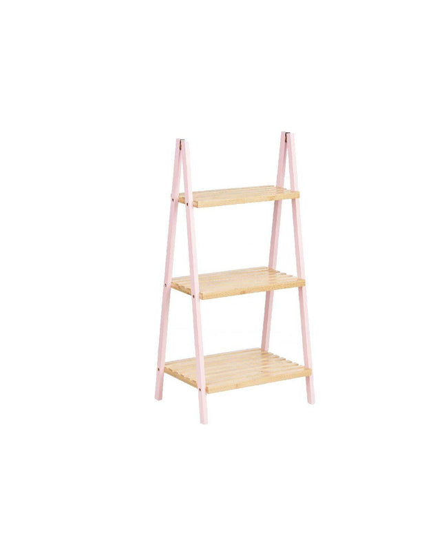 Berilo Roze badkamerkastje, natuurlijk hout, 40.3x81.5x30 cm, voor huis en koken, badkamersetting.