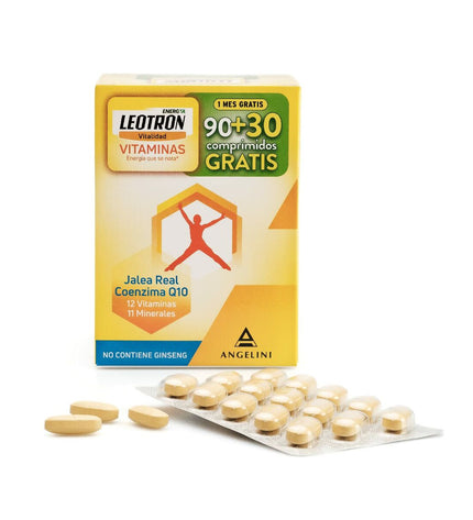 Leotron Vitaminas Co-enzym Q10 en koninginnengelei voedingssupplement, 120 stuks, voor gezondheid en welzijn.