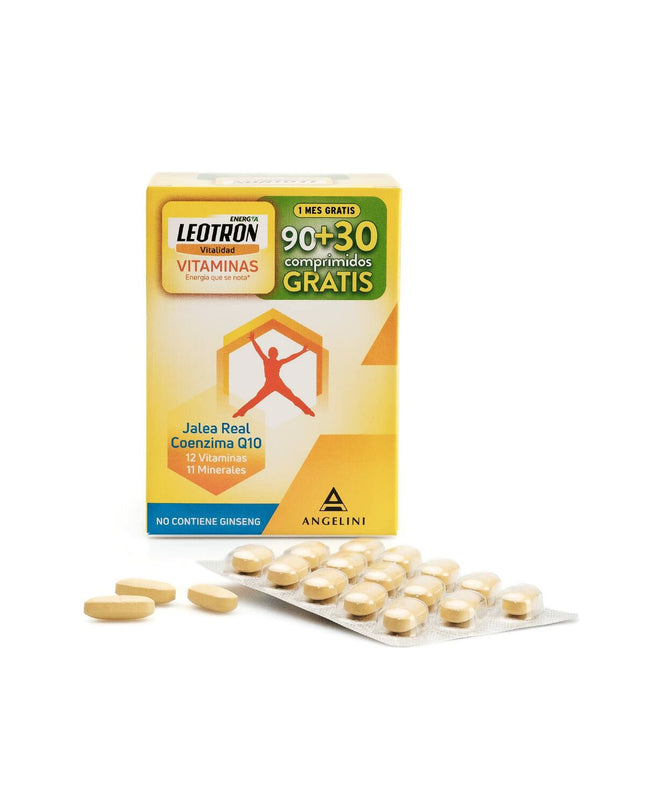 Leotron Vitaminas Co-enzym Q10 en koninginnengelei voedingssupplement, 120 stuks, voor gezondheid en welzijn.