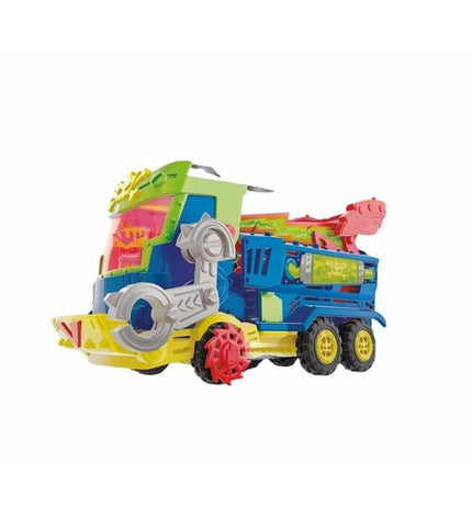 SuperThings Vrachtwagen Mr. King toy vehicle with colorful design, part of the SuperThings vehicles collection.