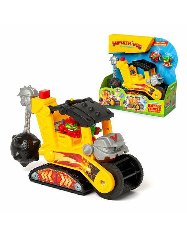 SuperThings playset with colorful action figures and accessories, perfect for kids' toys and imaginative play.