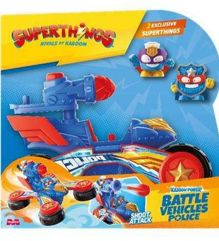 Colorful SuperThings Playset with action figures and accessories from the SuperThings toy collection.