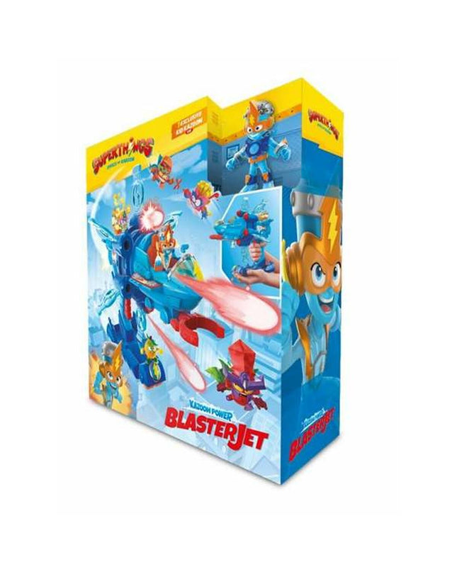 Colorful SuperThings Playset with action figures and accessories from the SuperThings toy and game collection.
