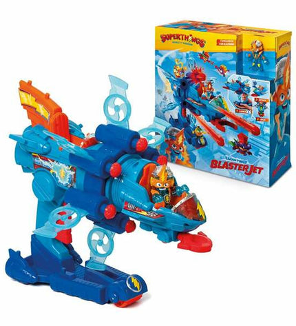 Colorful SuperThings Playset featuring action figures and accessories from the SuperThings toy collection.
