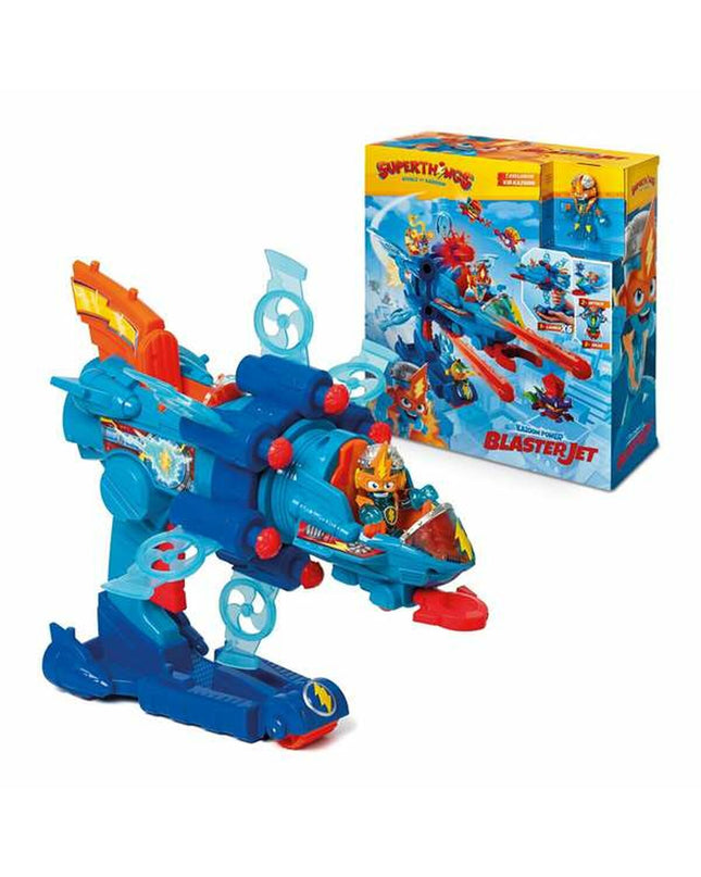 Colorful SuperThings Playset featuring action figures and accessories from the SuperThings toy collection.