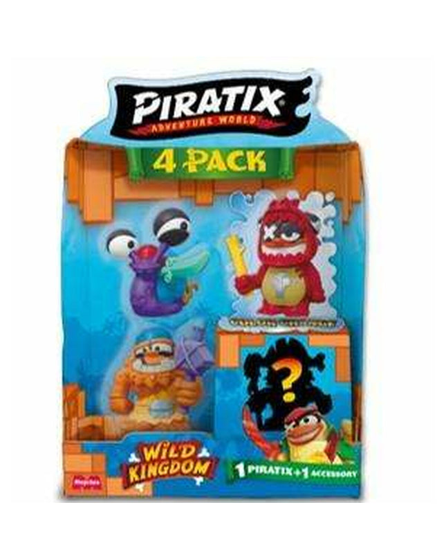 Piratix Playset Piratix toy with miniature pirate figures and accessories, measuring 13.8 x 10 x 5 cm, for imaginative play.