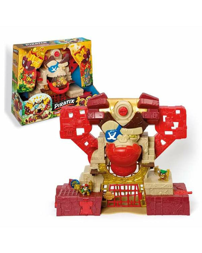 Colorful Magicbox Toys playset featuring dolls and action figures, with various accessories for imaginative play.