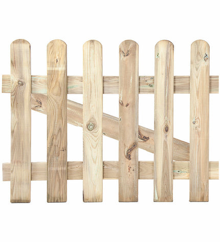 Faura Toegangspoort F30331 outdoor garden gate, 80x180 cm, decorative metal fencing for outdoor garden and yard spaces