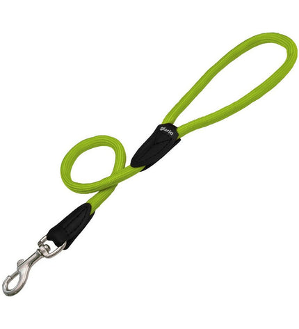 Green Gloria dog leash, 1.2 x 120 cm, made of durable material, designed for everyday walking and control.