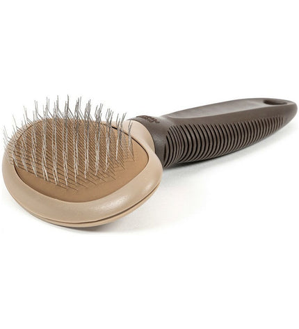Gloria Rugkammen borstel for dogs, oval shape, pet grooming tool, designed for detangling and brushing dog fur.