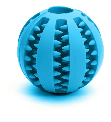 Gloria rubber dog toy with T-shaped design for chewing and dental care, suitable for playful and active dogs.