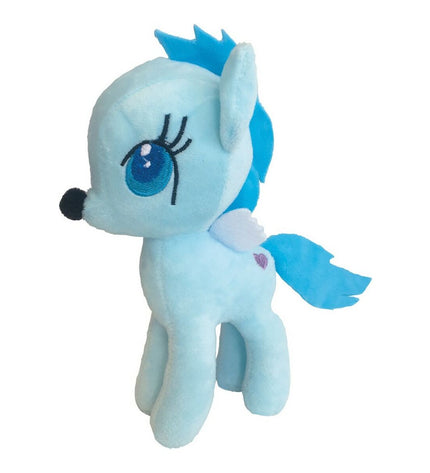 Blue Gloria Atreyu dog plush toy made of polyester and polypropylene, designed for dogs, shown in the image.