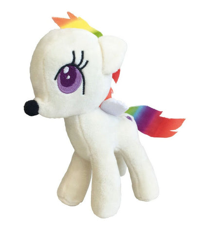 Yellow polyester dog plush toy by Gloria featuring a soft, cuddly design perfect for small to medium-sized dogs.