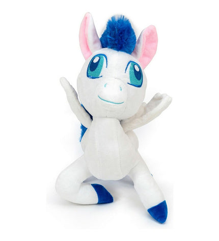 Gloria Fuyur wit hondenknuffel van polyester en polypropyleen, zachte speelgoed voor honden, geschikt voor knuffelen en spelen.