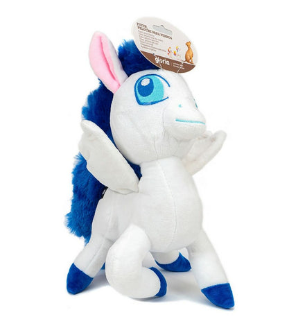 Gloria Fuyur hondenknuffel in wit polyester en polypropyleen, zachte hondenspeelgoed for comfort and fun.